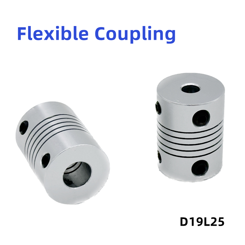 3D Printing Z Axis - Couplage flexible en aluminium D19L25 3/4mm