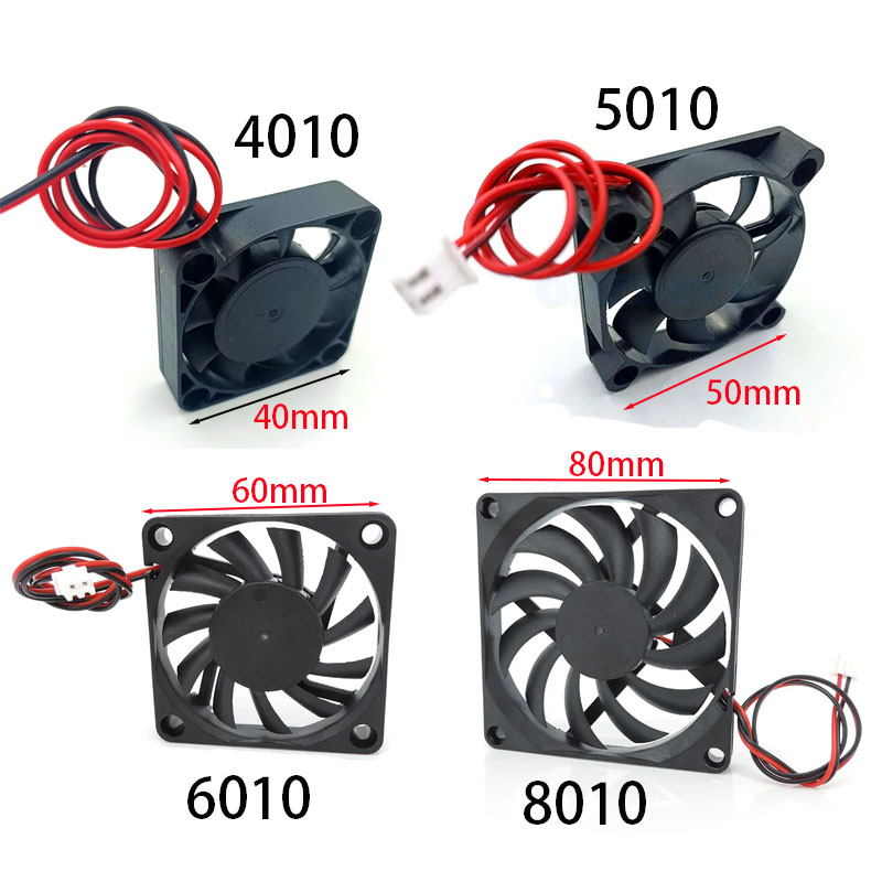 3D Printer Extruder - 5V 12V 24V ventilateur de refroidissement