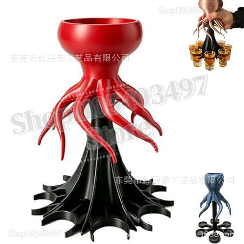 3D Printing Food - Distributeur de shots Octopus, Distributeur Octopus
