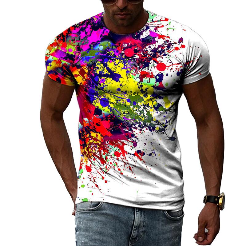 3D Printing Services - T-shirt à imprimé graphique 3D pour