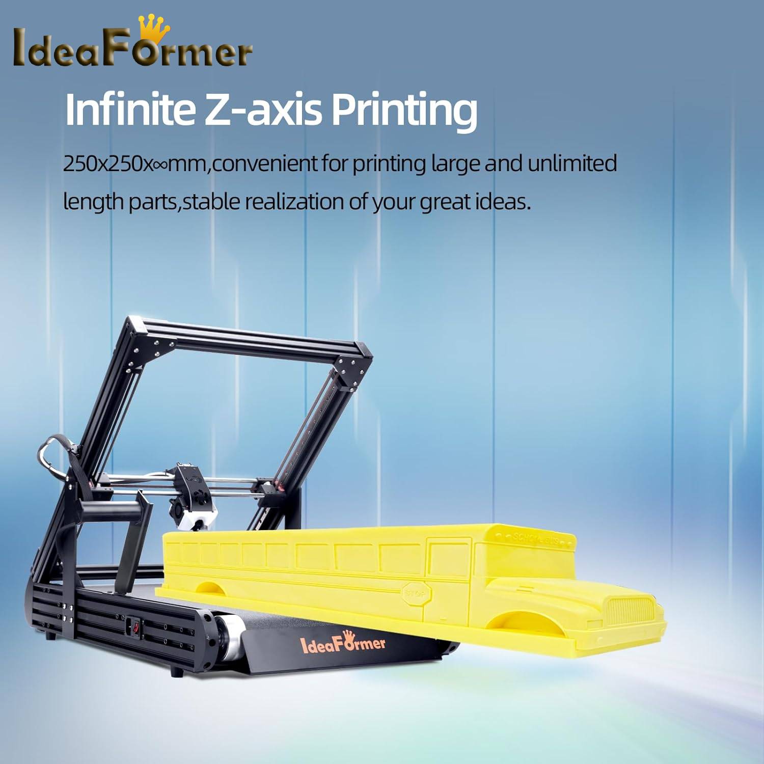 IdeaFormer – imprimante 3D à b - 3D Printing Z Axis avis et prix