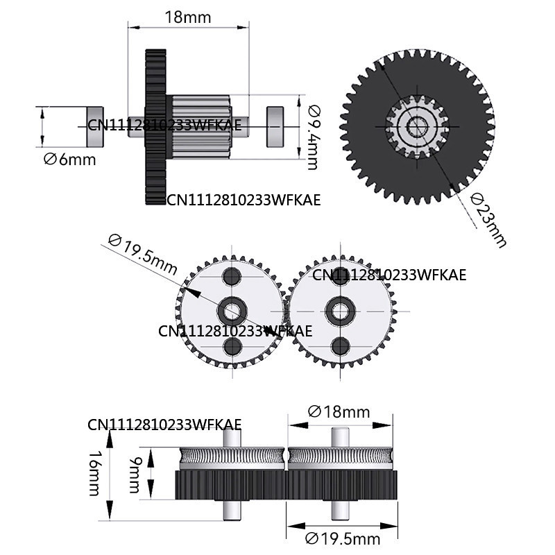 Pièces d'imprimante 3D pour as - 3D Printer Extruder avis et prix