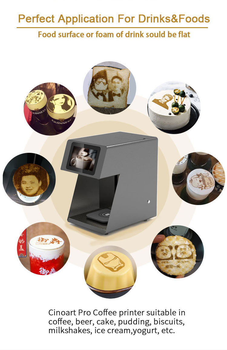 CINOART 3d Latte Art café impr - 3D Printing Food avis et prix